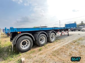 🧡 #หางพื้นเรียบ สามเพลา อู่ RCK ปี 2564 (8647)