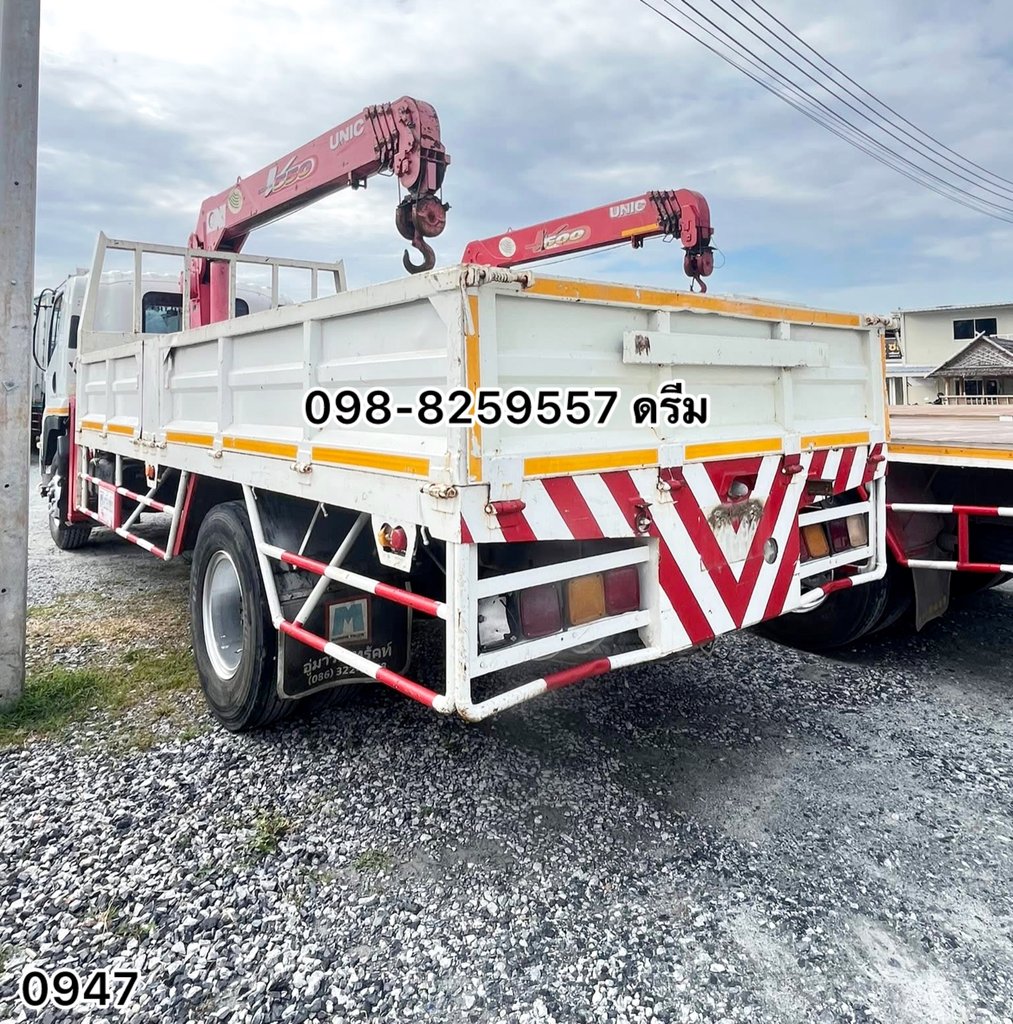 👉 หกล้อเครน ISUZU FTR  240 แรง ปี 2557 (0947)