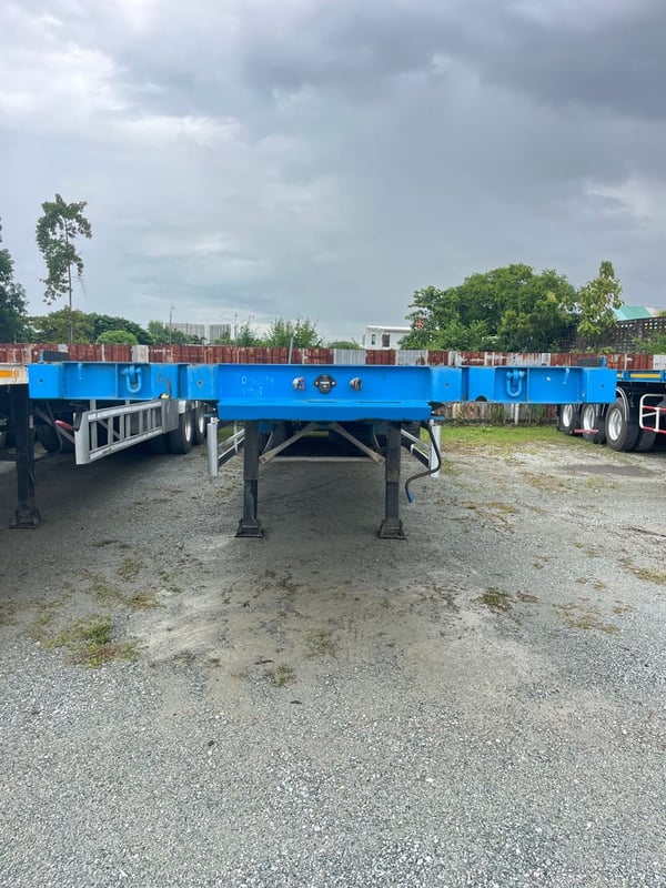 🦋 หางพื้นเรียบสามเพลา อู่CIMC ปี 2564 (8294) 🦋 หางพื้นเรียบสามเพลา อู่CIMC ปี 2564 (8294)