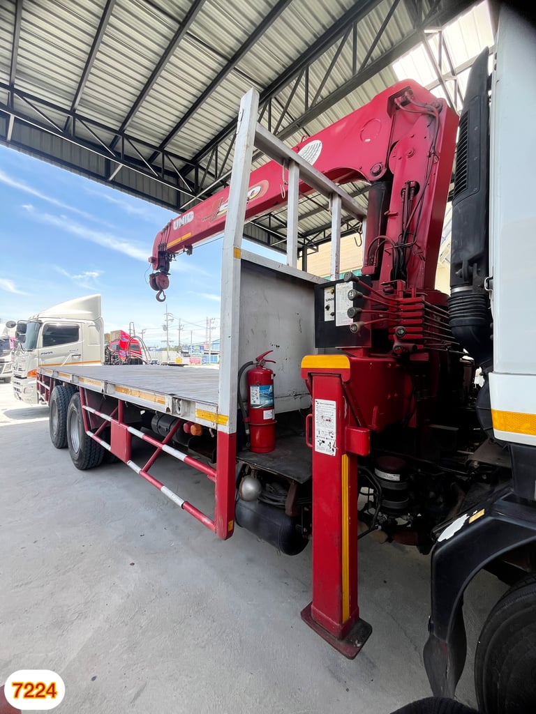 🔥 หกล้อเครน ISUZU FTR 240 แรง ปี 2556 (7224) 🔥 หกล้อเครน ISUZU FTR 240 แรง ปี 2556 (7224)