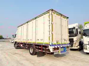 ✔️หกล้อตู้สิบบาน ISUZU FTR 240 แรง ปี 2557  (9785)