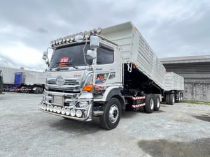 สิบล้อดั้มพ์ HINO ✔️ FM1A 344 แรง ปี 2566 (5411) สิบล้อดั้มพ์ HINO ✔️ FM1A 344 แรง ปี 2566 (5411)