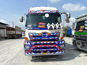 สิบล้อดั้มพ์ HIINO FM1A 344 แรง ปี61 หางดั้มพ์ สามเพลา อู่เดอะฟินิกซ์  ปี61  (3362,3363)