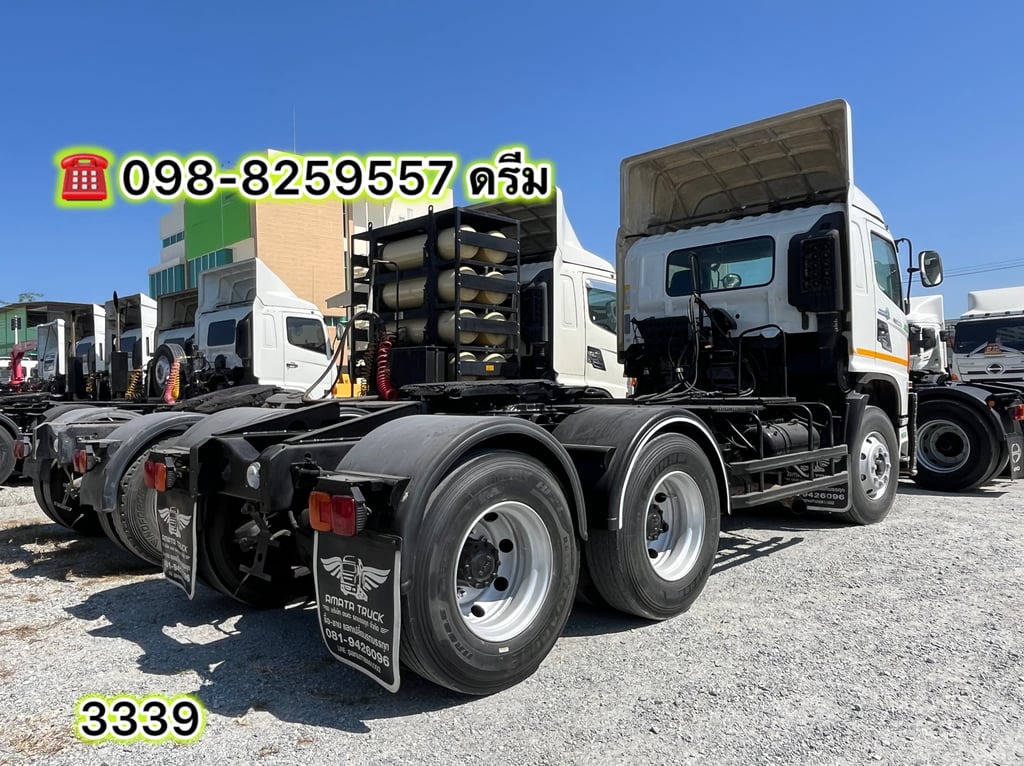 ‼️สิบล้อหัวลาก HINO FM1A 344 แรง  ปี 2556  (3339)