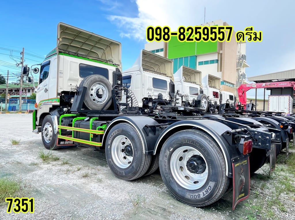 🇨🇷 สิบล้อหัวลาก HINO FM2P 380 แรง ปี 2562 (7351) 🇨🇷 สิบล้อหัวลาก HINO FM2P 380 แรง ปี 2562 (7351)