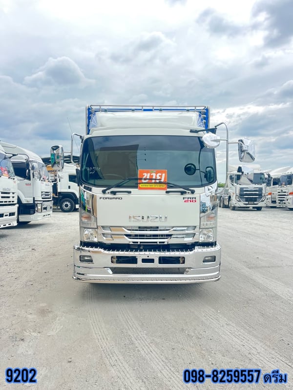 🇨🇷 หกล้อคอก ISUZU FRR 210 แรง ปี 2565 (9202) 🇨🇷 หกล้อคอก ISUZU FRR 210 แรง ปี 2565 (9202)