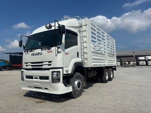 สิบล้อคอก ISUZU FVM 300 แรง ปี 2563 (4490)