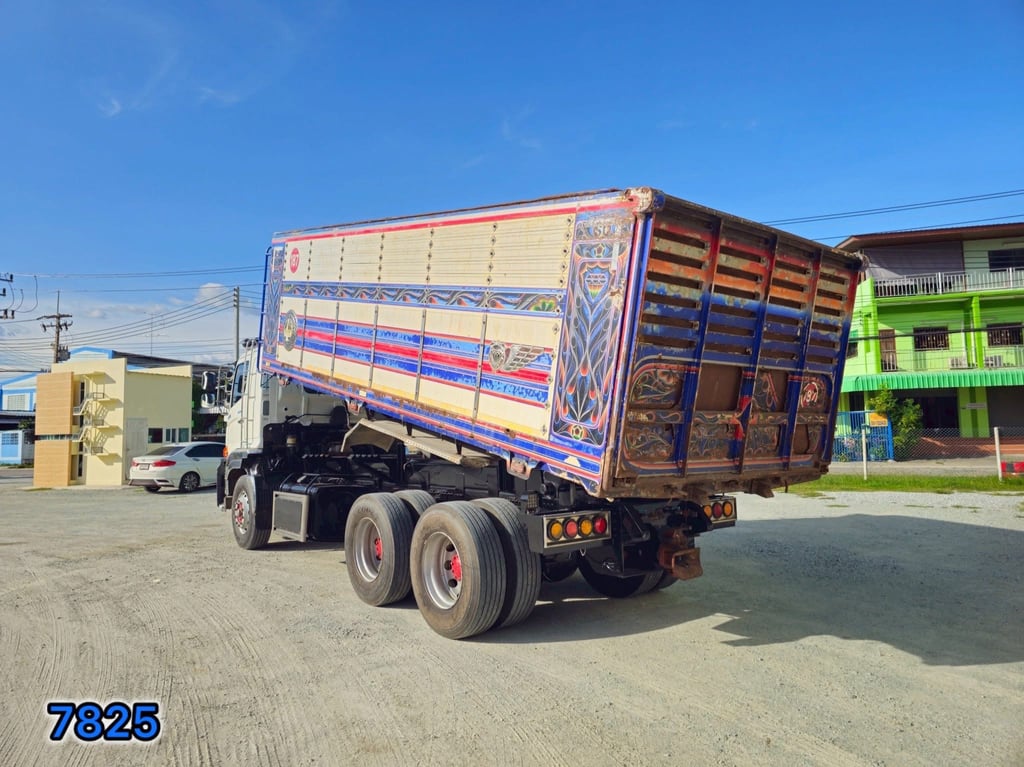 🇨🇷 สิบล้อดั้มพ์ HINO M1A 344 แรง ปี 2560 (7825)