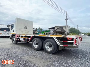 #สิบล้อพื้นเรียบ ISUZU FVZ 300 แรง ปี 2557 (0812) #สิบล้อพื้นเรียบ ISUZU FVZ 300 แรง ปี 2557 (0812)