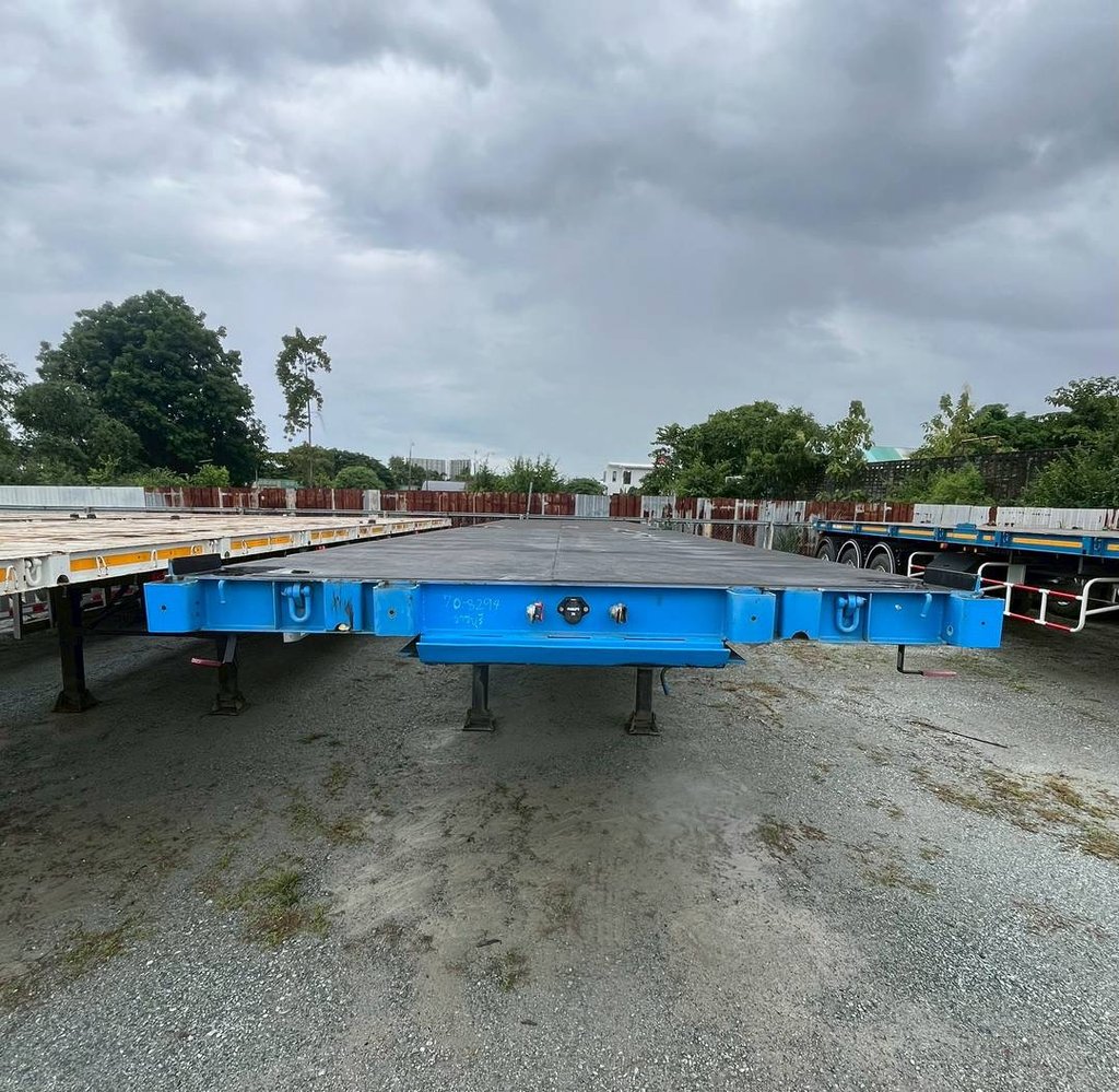 🦋 หางพื้นเรียบสามเพลา อู่CIMC ปี 2564 (8294) 🦋 หางพื้นเรียบสามเพลา อู่CIMC ปี 2564 (8294)