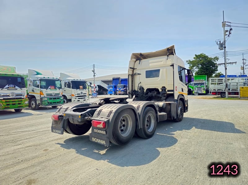 สิบล้อหัวลาก SCANIA P360 แรงม้า ปี 62 (1243) สิบล้อหัวลาก SCANIA P360 แรงม้า ปี 62 (1243)