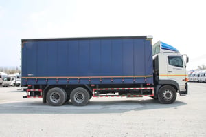 สิบล้อตู้ผ้าใบ HINO FL1A 344 แรง ปี 2567  (5506)