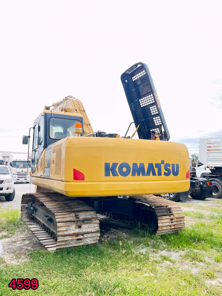 รถแบคโฮ Komat'su  150แรง ปี 2548 แรงไฟฟ้าครบ  (4599)