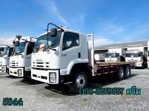 ☎️#สิบล้อพื้นเรียบ ISUZU  FVM 240 แรง ปี 2555 (5488)