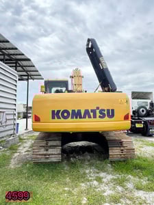 รถแบคโฮ Komat'su  150แรง ปี 2548 แรงไฟฟ้าครบ  (4599)