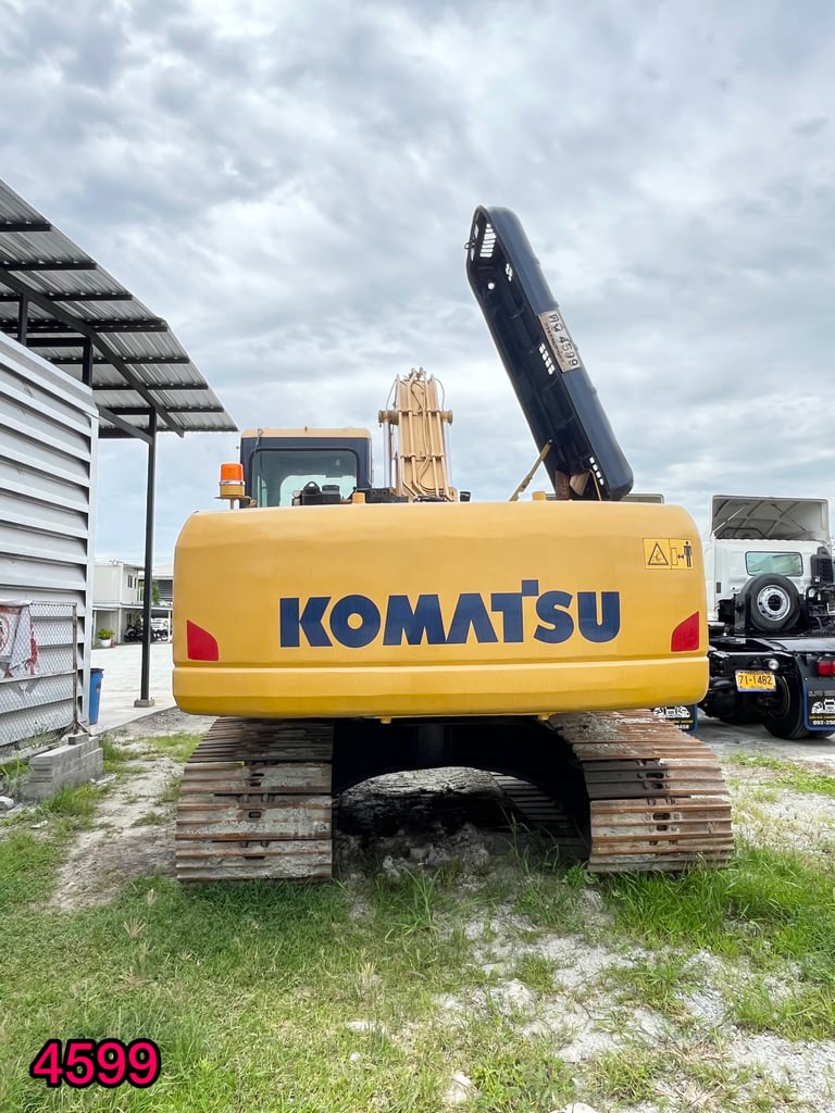 รถแบคโฮ Komat'su  150แรง ปี 2548 แรงไฟฟ้าครบ  (4599)