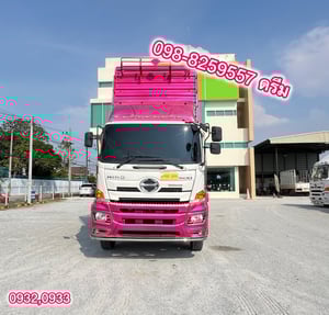 💥 สิบล้อดั้มพ์ HINO FM1A 344 แรง ปี 2565 + หางดั้ม สามเพลา อู่พิรุธ ปี 2565 (0932 0933)