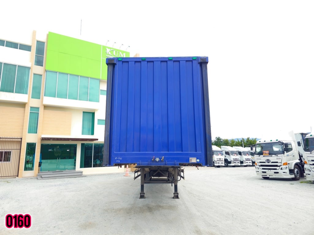 🇨🇷 หางตู้ผ้าใบ สามเพลา อู่สามมิตร ปี 2565 (0160)