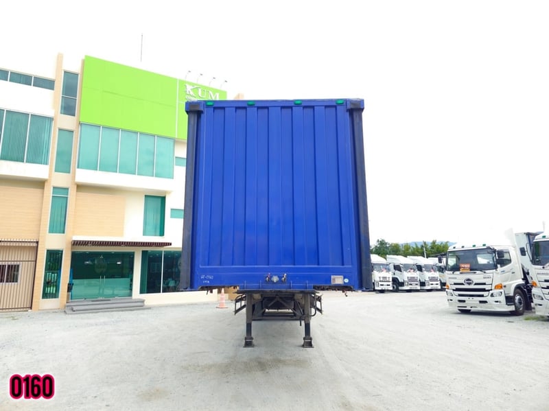 🇨🇷 หางตู้ผ้าใบ สามเพลา อู่สามมิตร ปี 2565 (0160)