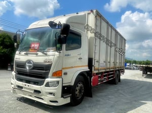 👉 หกล้อตู้สิบบาน HINO FG8J  👉 240 แรงม้า ปี 60 (7915)