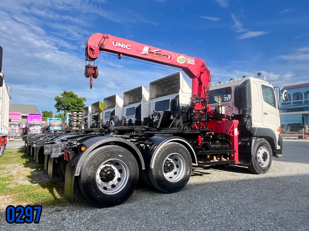 #สิบล้อเครน HINO FM1A 344 แรง ปี 2562 (0293) #สิบล้อเครน HINO FM1A 344 แรง ปี 2562 (0293)