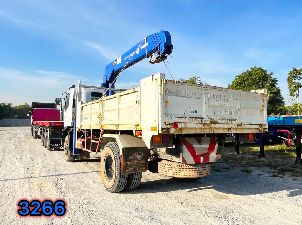 💥 หกล้อเครน ISUZU FTR 240 แรง ปี 2566  (3266)