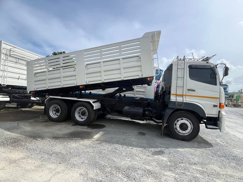 ‼️ สิบล้อดั้มพ์ HINO FM1A 344 แรง ปี 2565 ‼️ หางดั้มพ์ สามเพลา อู่ เดอะฟินนิค ปี 2565 ( 2753 , 1976 )