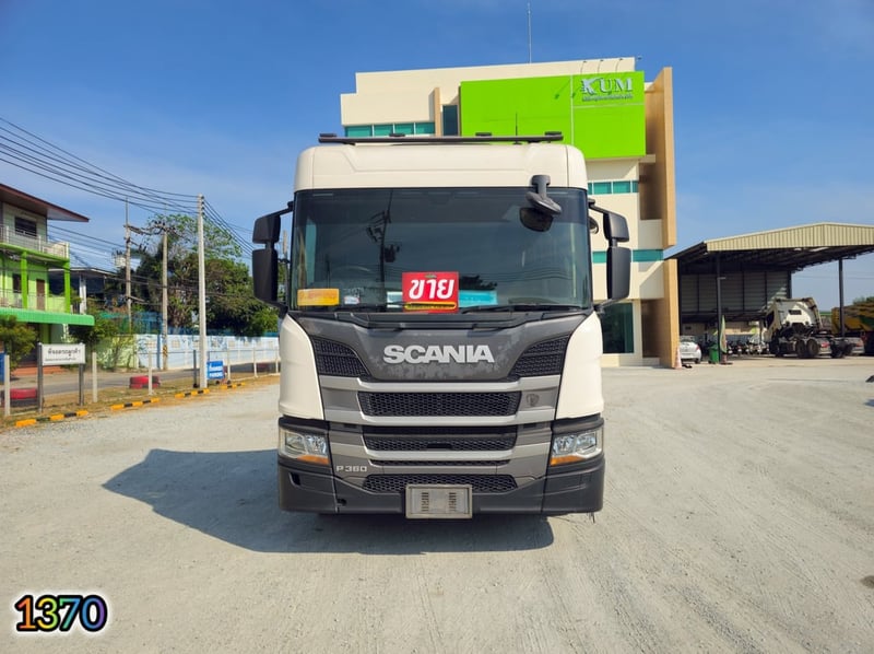 🔥 SCANIA P360 แรงม้า เพลาเดียวยกล้อ  ลากหนักได้ ประหยัดกว่า ปี 2020 (1370)