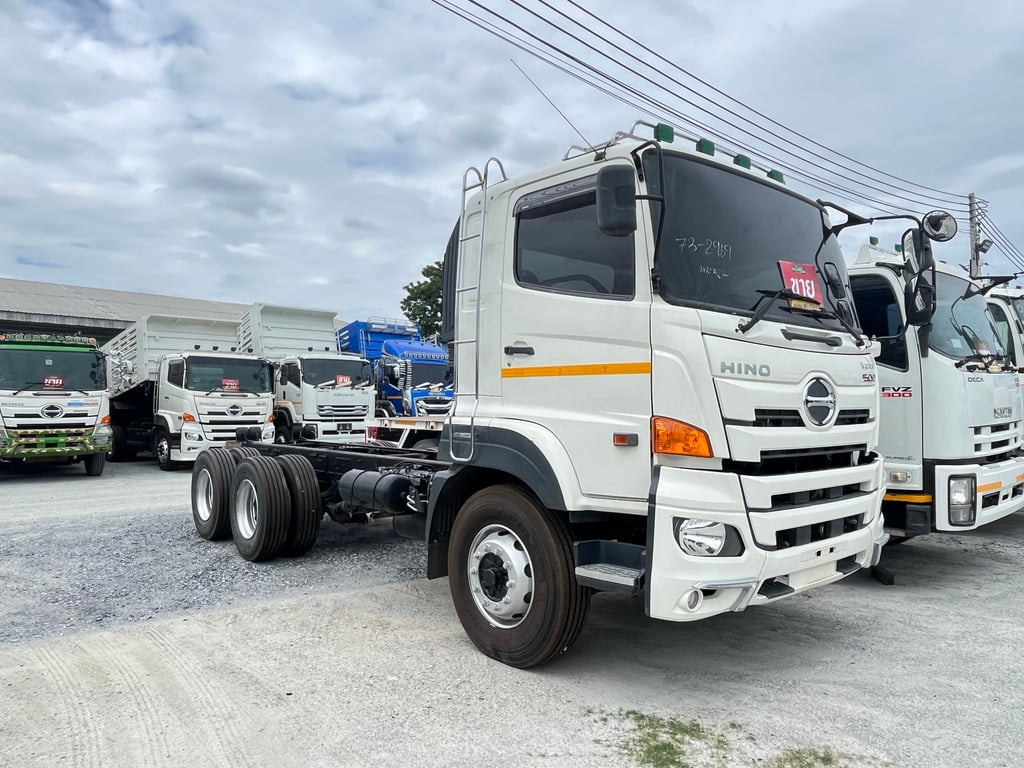 👉สิบล้อหัวคัสซี HINO FM1A 344 แรง ปี 2567 (2969)