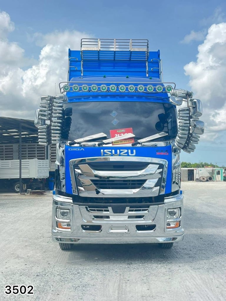 🌺 สิบล้อดั้มพ์ ISUZU FXZ 360 แรง ปี 2566 (3502)
