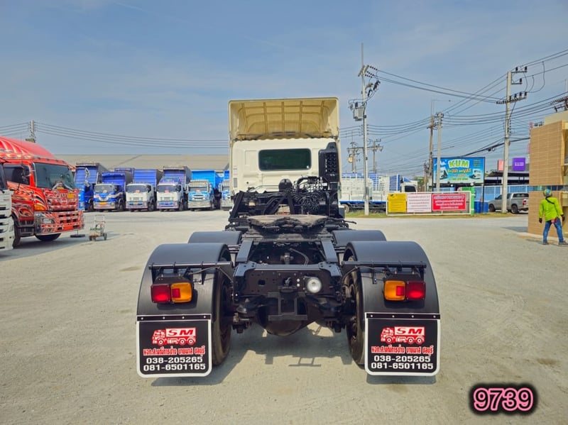 สิบล้อหัวลาก HINO FM1A 344 แรง ปี 2561 (9739) สิบล้อหัวลาก HINO FM1A 344 แรง ปี 2561 (9739)