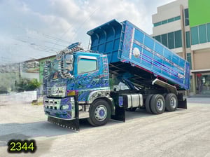 🇨🇷 สิบล้อดั้มพ์ HINO FM2P 380 แรง ปี 2564  (2344)