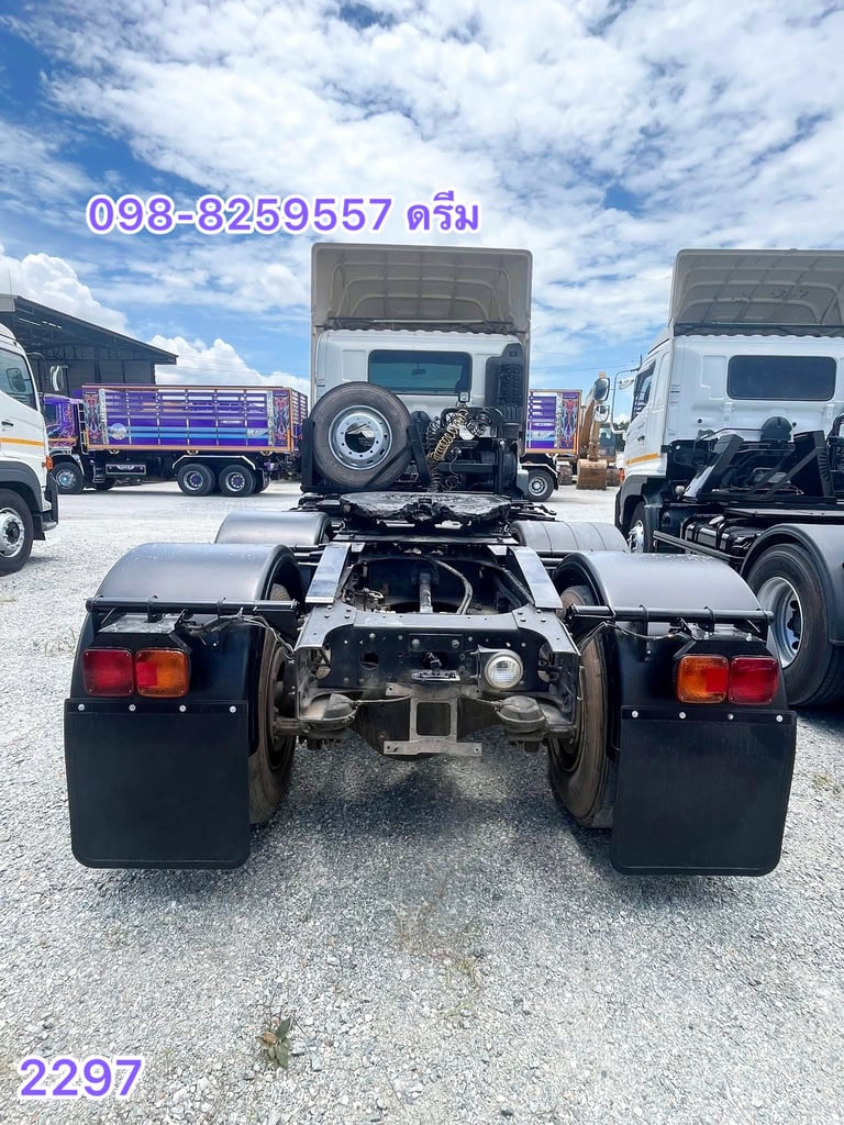 💥 สิบล้อหัวลาก HINO FM1A 344 แรง ปี 2560 (2297) 💥 สิบล้อหัวลาก HINO FM1A 344 แรง ปี 2560 (2297)