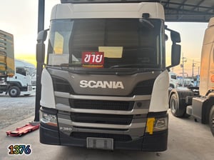🔥 SCANIA P360 แรงม้า เพลาเดียวยกล้อ  ลากหนักได้ ประหยัดกว่า ปี 2020 (1376)