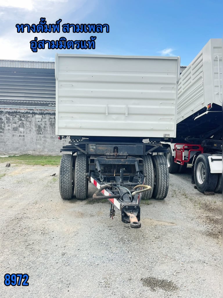 #หางดั้มพ์ สามเพลา อู่สามมิตร  ปี 2557 (8972)