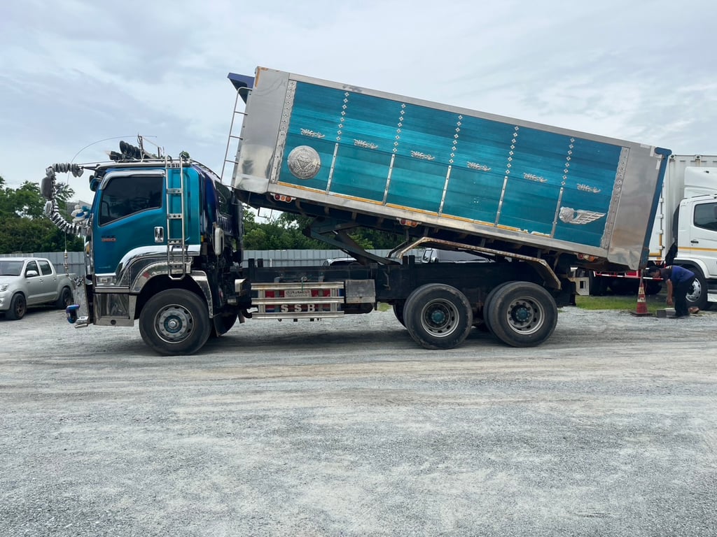 🌺 สิบล้อดั้มพ์เกษตร ISUZU FXZ 360 แรง ปี 2566  (5236)