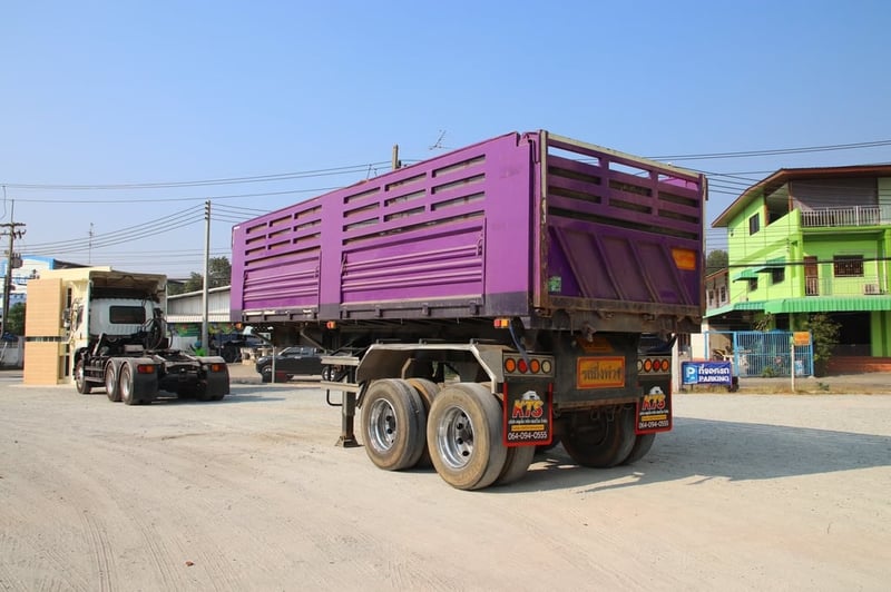 หางเซมิดั้มพ์ สองเพลา อู่เพชรรัตน์นำกิจเจริญ  ปี 2566  (9819)