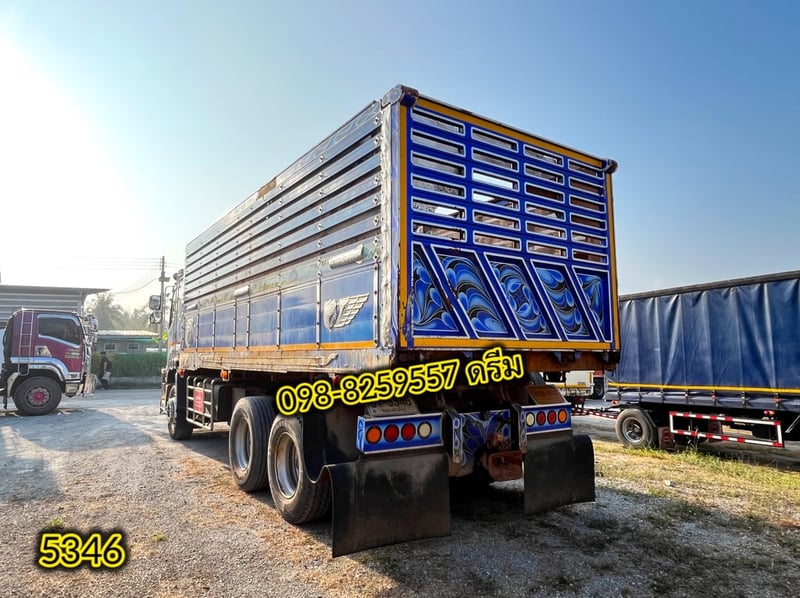 สิบล้อดั้มพ์ ISUZU FXZ 360 แรง ปี 2565 (5346) สิบล้อดั้มพ์ ISUZU FXZ 360 แรง ปี 2565 (5346)