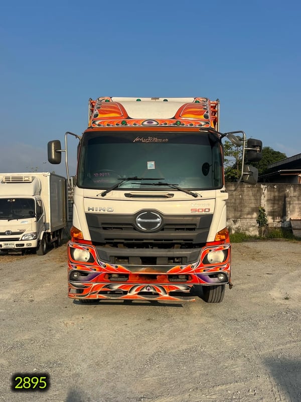 🧡 #สิบล้อคอก_HINO FL8J 260 แรง ปี 2559 (2895) 🧡 #สิบล้อคอก_HINO FL8J 260 แรง ปี 2559 (2895)