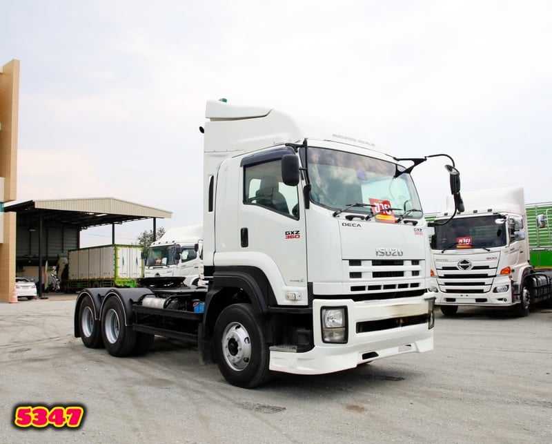 🇨🇷 สิบล้อหัวลาก ISUZU GXZ 360 แรง ปี 2560 (5347)