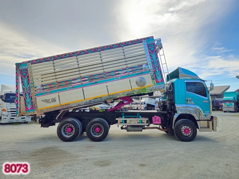 👉สิบล้อดั้มพ์เกษตร Isuzu Fxz 360 แรงม้า ปี 2566 (8073)