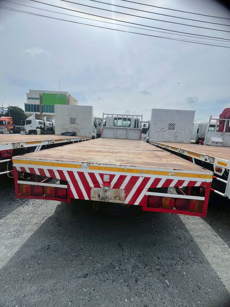 ‼️ สิบล้อพื้นเรียบ ISUZU FVM 240 แรง ปี 2555  (5844)