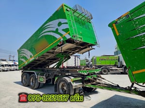 สิบล้อดั้มพ์พ่วง ISUZU FXZ 360แรง ปี 65 หางดั้มพ์ สามเพลา อู่สหะกิจ ปี 65  (1245,1246)