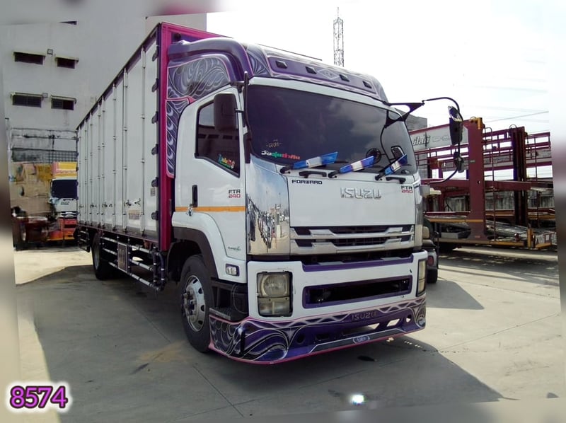 💥 หกล้อตู้สิบบาน ISUZU FTR240 แรง ปี 2554 (8574)