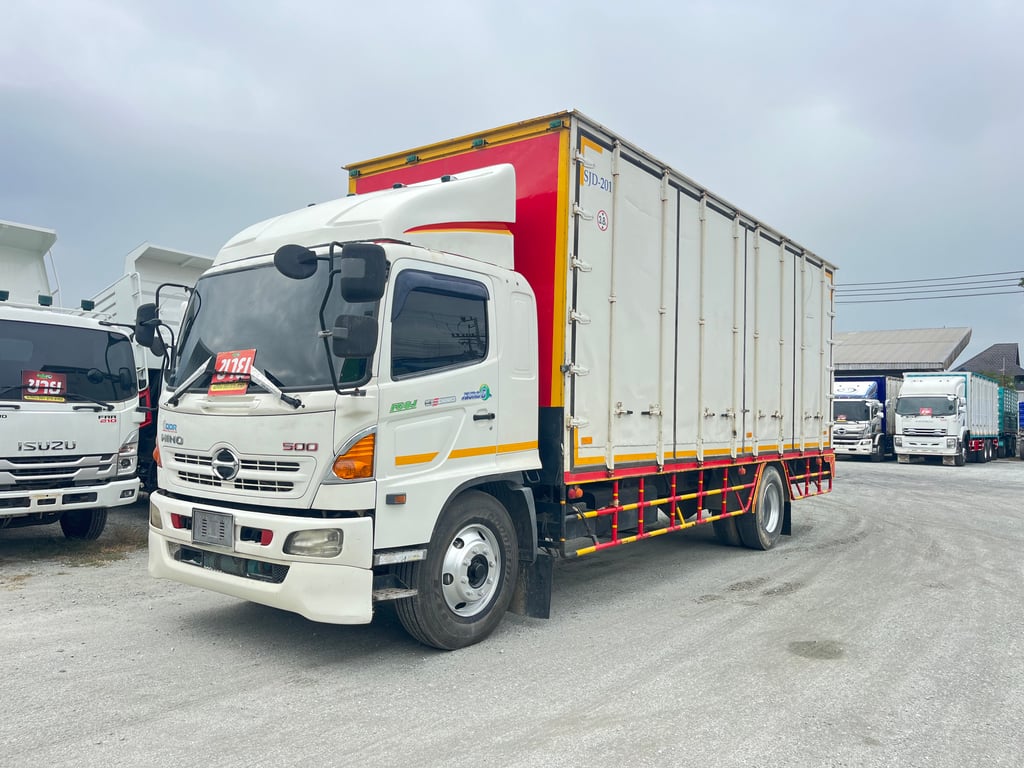 🇨🇷 หกล้อตู้สิบบาน HINO FG8J 212 แรง ปี 2556 (0988)