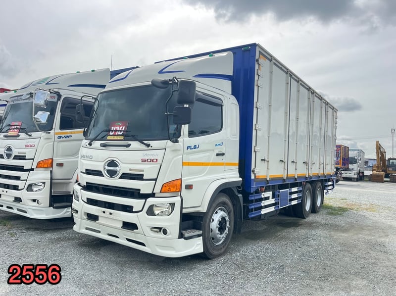 💥#สิบสองล้อตู้หกบาน HINO GY2P 380 แรง   ปี 2565 (2556)