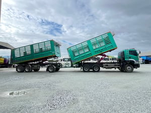 สิบล้อดั้มพ์ ISUZU FXZ 360 แรง ปี 2566,หางดั้มพ์ สามเพลา อู่ พีพีเอ็นเจเนริ่ง ทรัค ปี 2566 (4795,4796) สิบล้อดั้มพ์ ISUZU FXZ 360 แรง ปี 2566,หางดั้มพ์ สามเพลา อู่ พีพีเอ็นเจเนริ่ง ทรัค ปี 2566 (4795,4796)