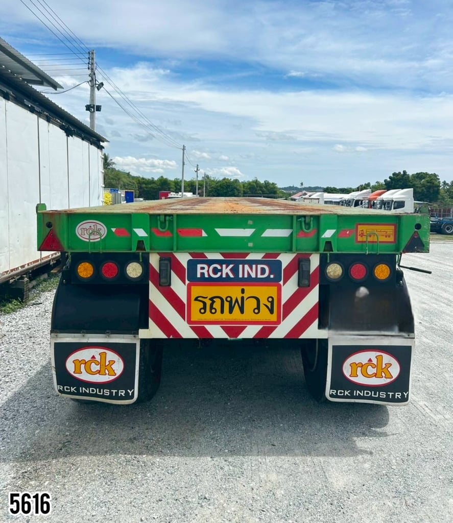 👉 หางพื้นเรียบ สามเพลา อู่ RCK ปี 2566 (5616) 👉 หางพื้นเรียบ สามเพลา อู่ RCK ปี 2566 (5616)