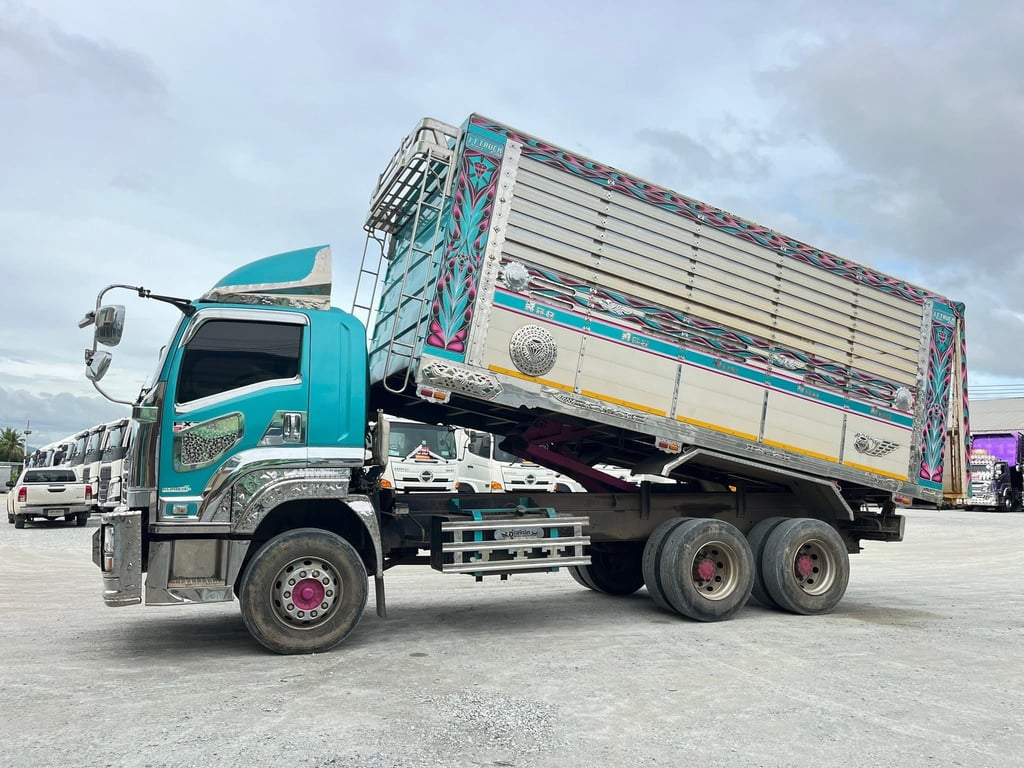 ‼️สิบล้อดั้มพ์ ISUZU FXZ 360 แรง ปี 2566  (8073)