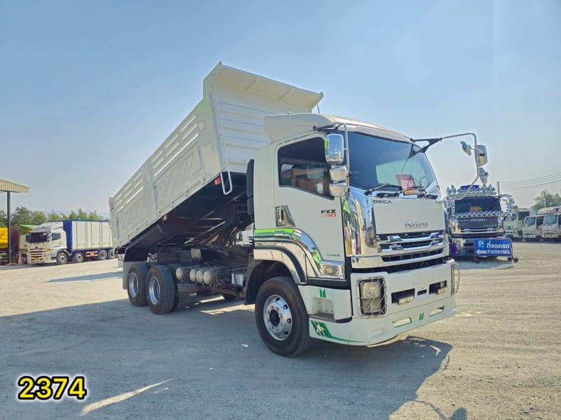 🇨🇷 สิบล้อดั้มพ์ ISUZU FXZ 360 ปี 2556 (2734)